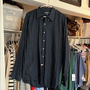 Ralph Lauren Black Casual Button Down Shirt